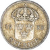 Moneda, Suecia, 25 Öre, 1933