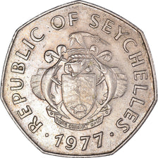 Moneda, Seychelles, 5 Rupees, 1977