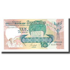 Banknote, Seychelles, 10 Rupees, KM:32, AU(55-58)