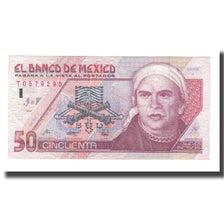 Billete, 50 Nuevos Pesos, 1992, México, 1992-12-10, KM:101, MBC+