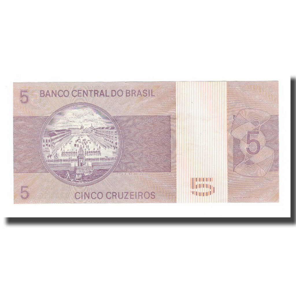 Banknote, Brazil, 5 Cruzeiros, KM:192d, UNC(63)