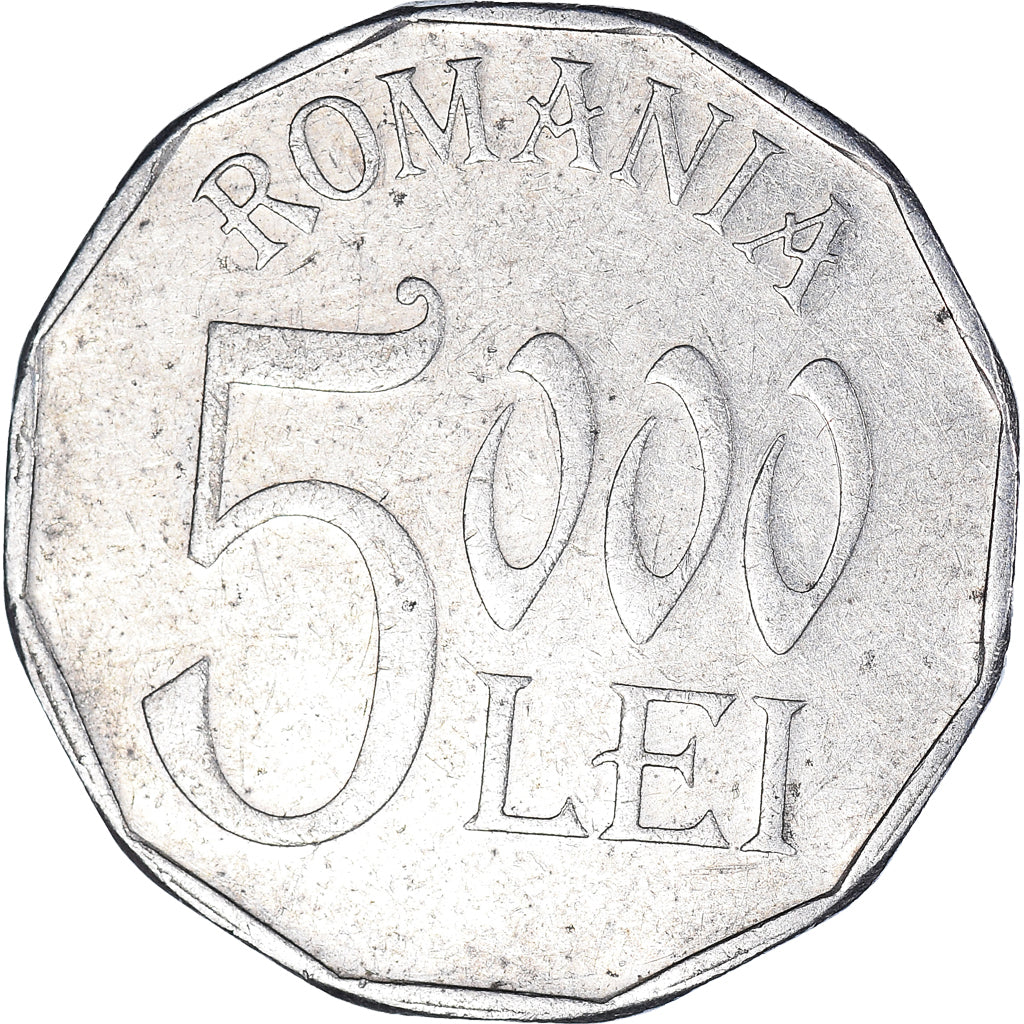 Munten, Roemenië, 5000 Lei, 2002