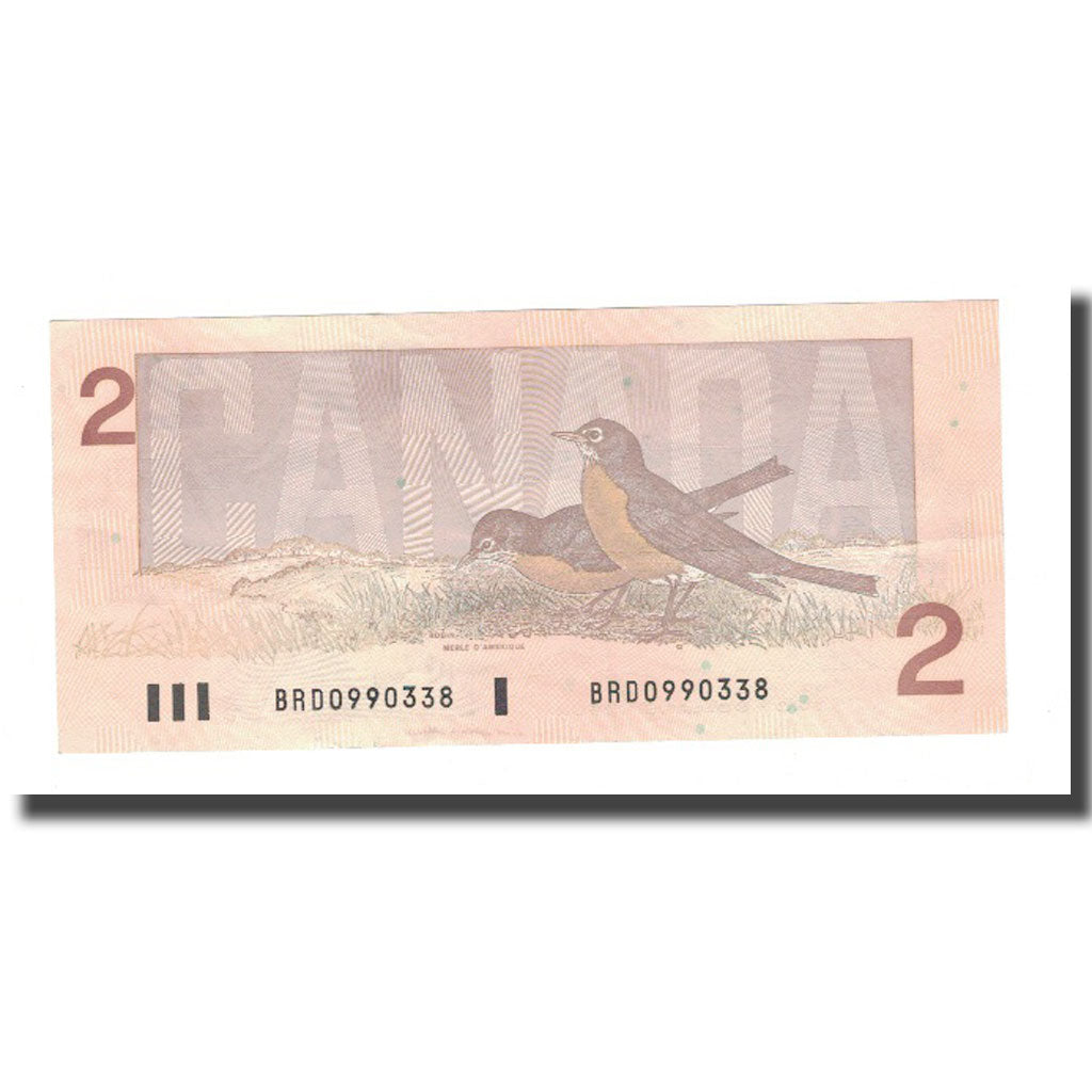 Billete, 2 Dollars, 1986, Canadá, KM:94b, MBC+