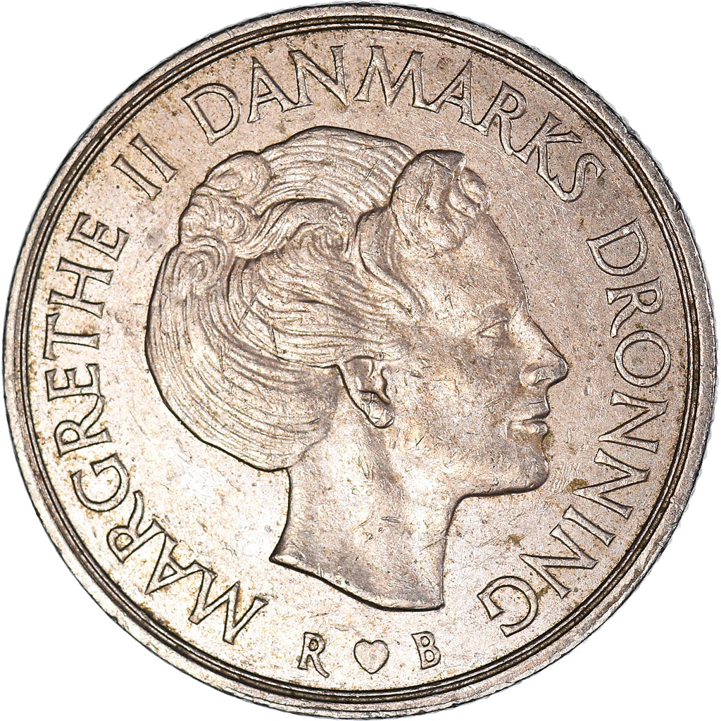 Moeda, Dinamarca, Krone, 1988