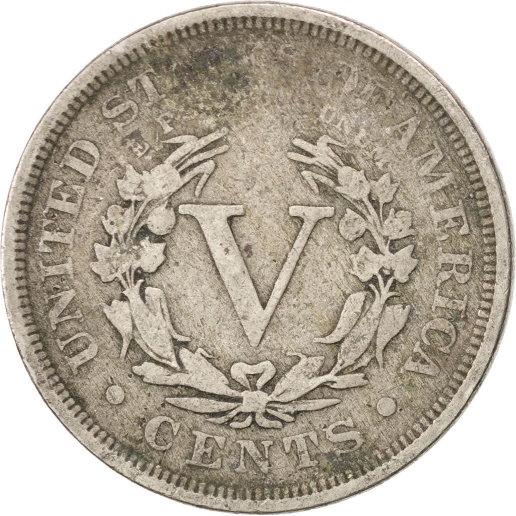 UNITED STATES, Liberty Nickel, 5 Cents, 1904, U.S. Mint, KM #112, VF(20-25),...