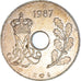 Moneda, Dinamarca, 25 Öre, 1987