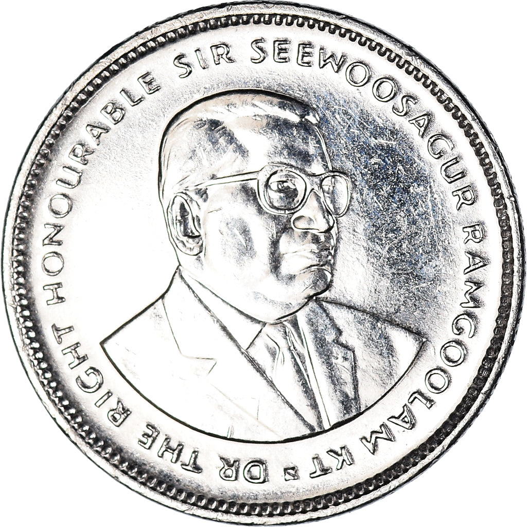 Moneta, Mauritius, 20 Cents, 2007