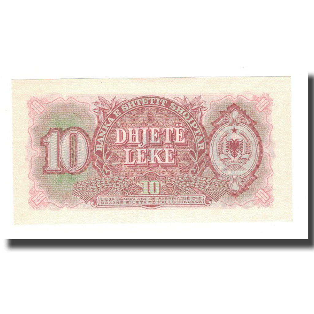 Banknote, Albania, 10 Lekë, 1957, KM:28a, AU(55-58)