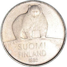 Münze, Finnland, 50 Penniä, 1992