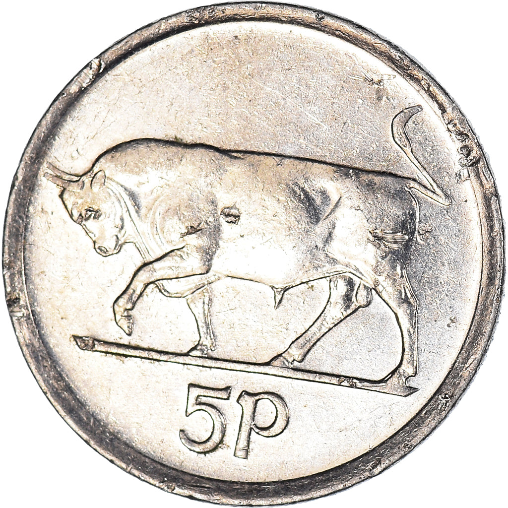 Coin, IRELAND REPUBLIC, 5 Pence, 1996