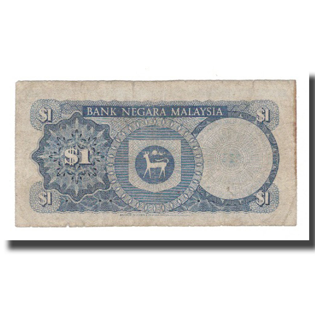Banknote, Malaysia, 1 Ringgit, KM:13a, VG(8-10)
