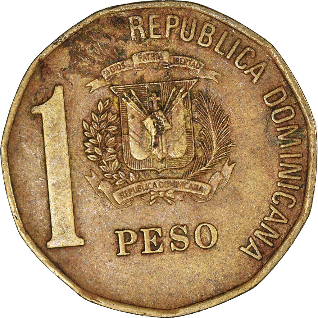 Münze, Dominican Republic, Peso, 2000