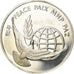 Frankrijk, Medaille, Les Nations Unies, La Paix, 1972, UNC-, Zilver
