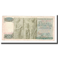 Geldschein, Griechenland, 500 Drachmai, 1968, 1968-11-01, KM:197a, S