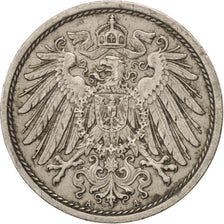 GERMANY - EMPIRE, 10 Pfennig, 1914, Berlin, KM #12, EF(40-45), Copper-Nickel,...