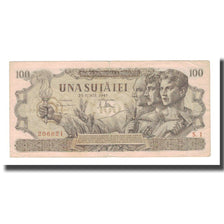 Banknote, Romania, 100 Lei, 1947, 1947-06-25, KM:62a, EF(40-45)