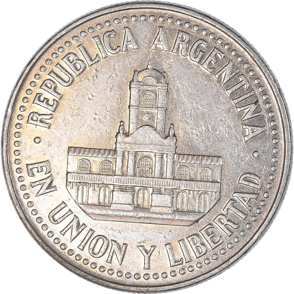 Münze, Argentinien, 25 Centavos, 1993