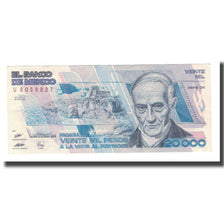 Billete, 20,000 Pesos, 1989, México, 1989-03-28, KM:92b, EBC