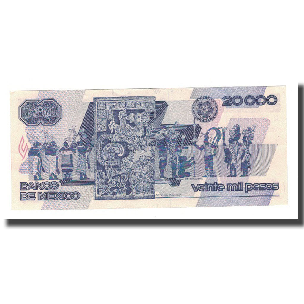 Billete, 20,000 Pesos, 1989, México, 1989-03-28, KM:92b, EBC