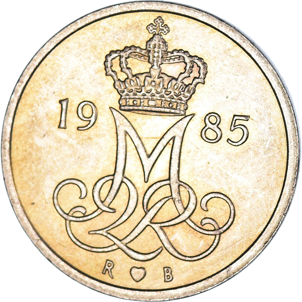 Monnaie, Danemark, 10 Öre, 1985