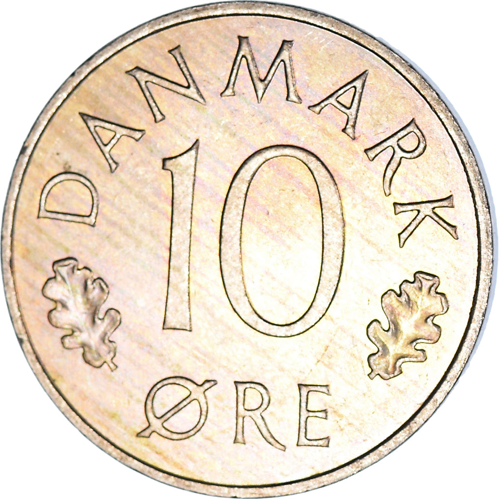 Monnaie, Danemark, 10 Öre, 1985