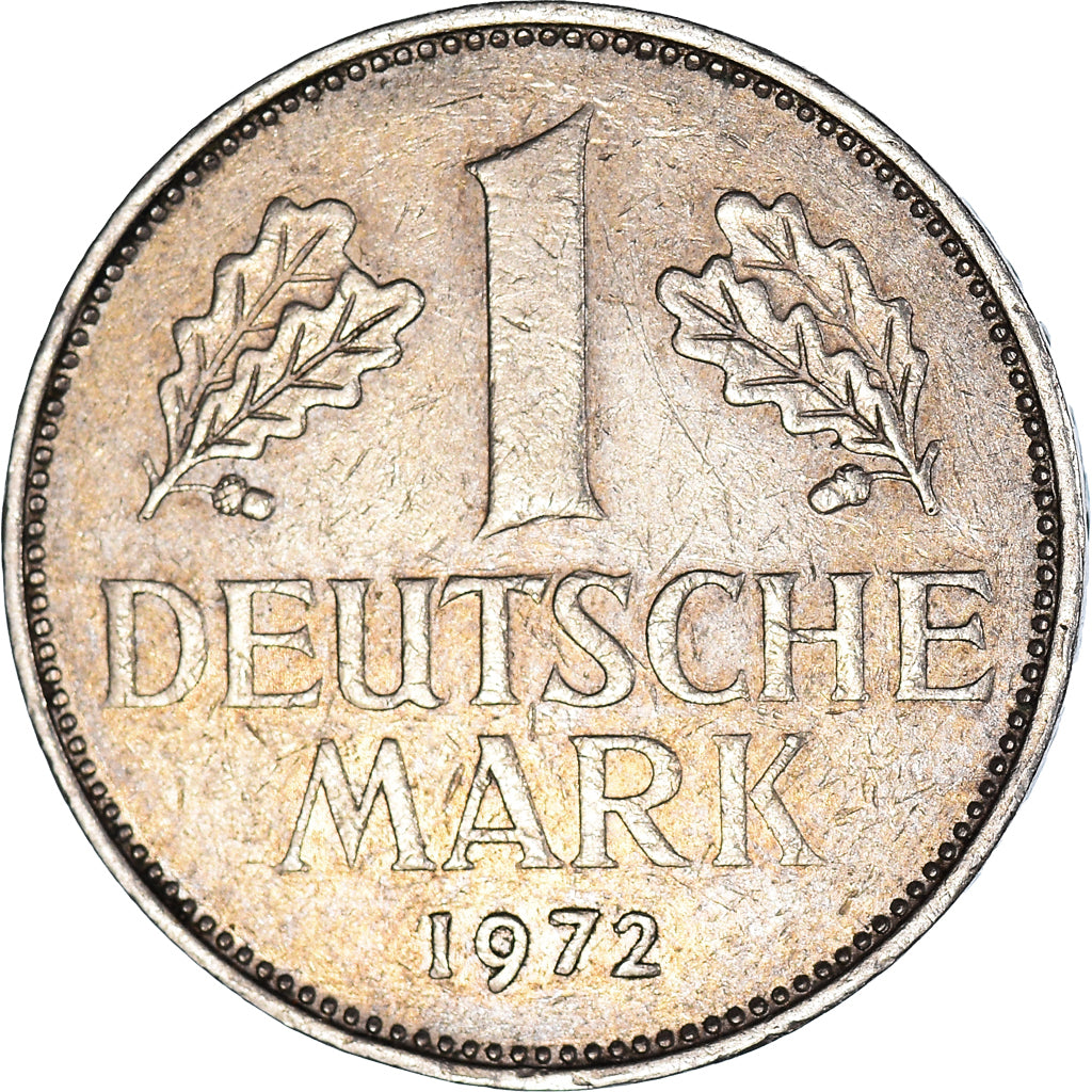 Münze, Bundesrepublik Deutschland, Mark, 1972