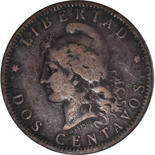 Munten, Argentinië, 2 Centavos, 1884