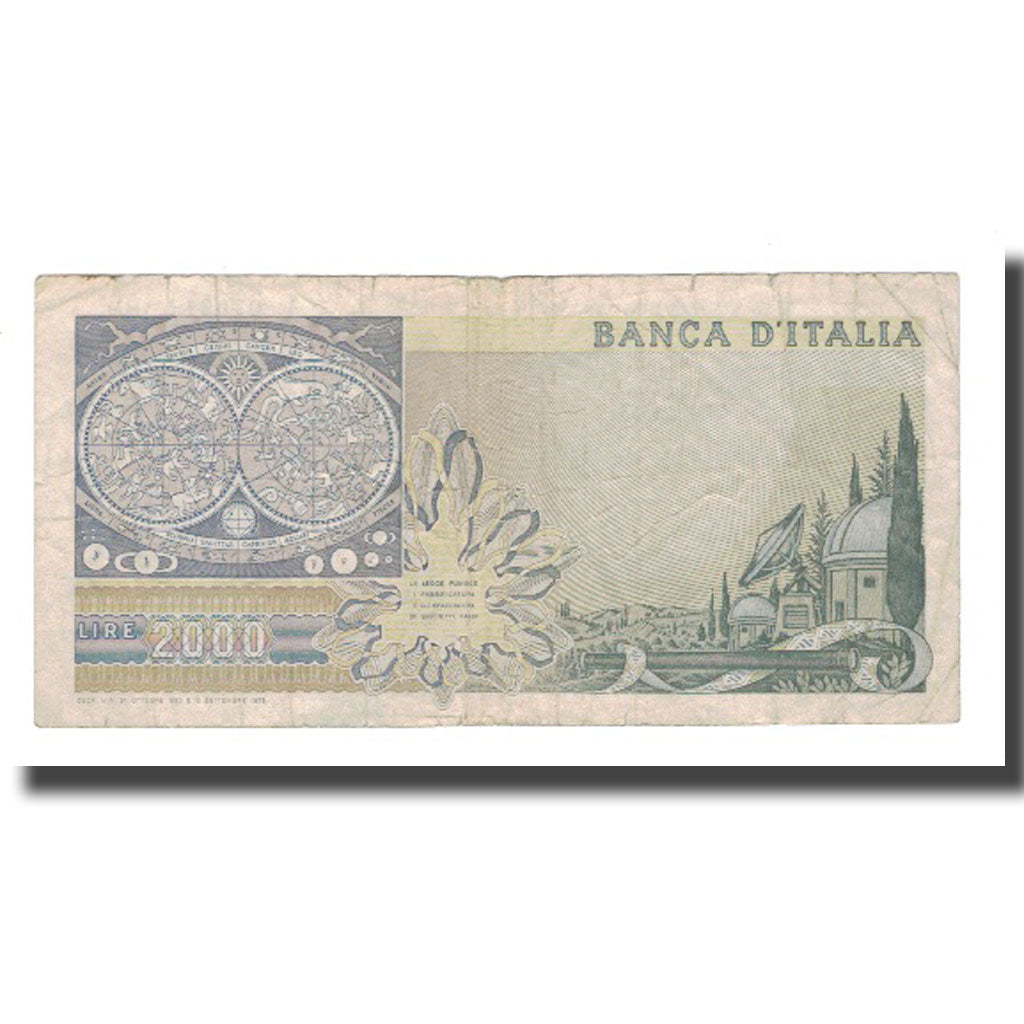 Banknote, Italy, 2000 Lire, 1983, 1983-10-24, KM:103c, VF(20-25)