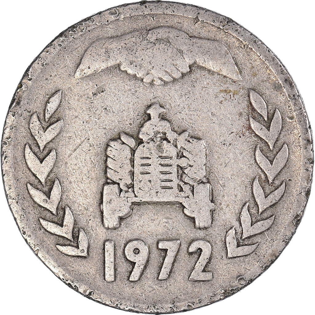 Munten, Algerije, Dinar, 1972, FR+, Nickel