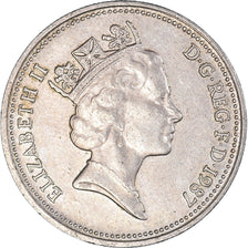 Münze, Großbritannien, 5 Pence, 1987