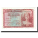 Biljet, Spanje, 10 Pesetas, 1935, KM:86a, SPL+