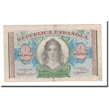 Banknote, Spain, 2 Pesetas, 1938, KM:95, VF(20-25)
