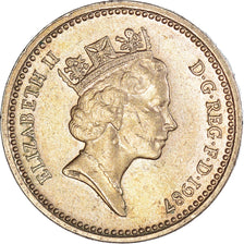 Moneta, Wielka Brytania, Pound, 1987