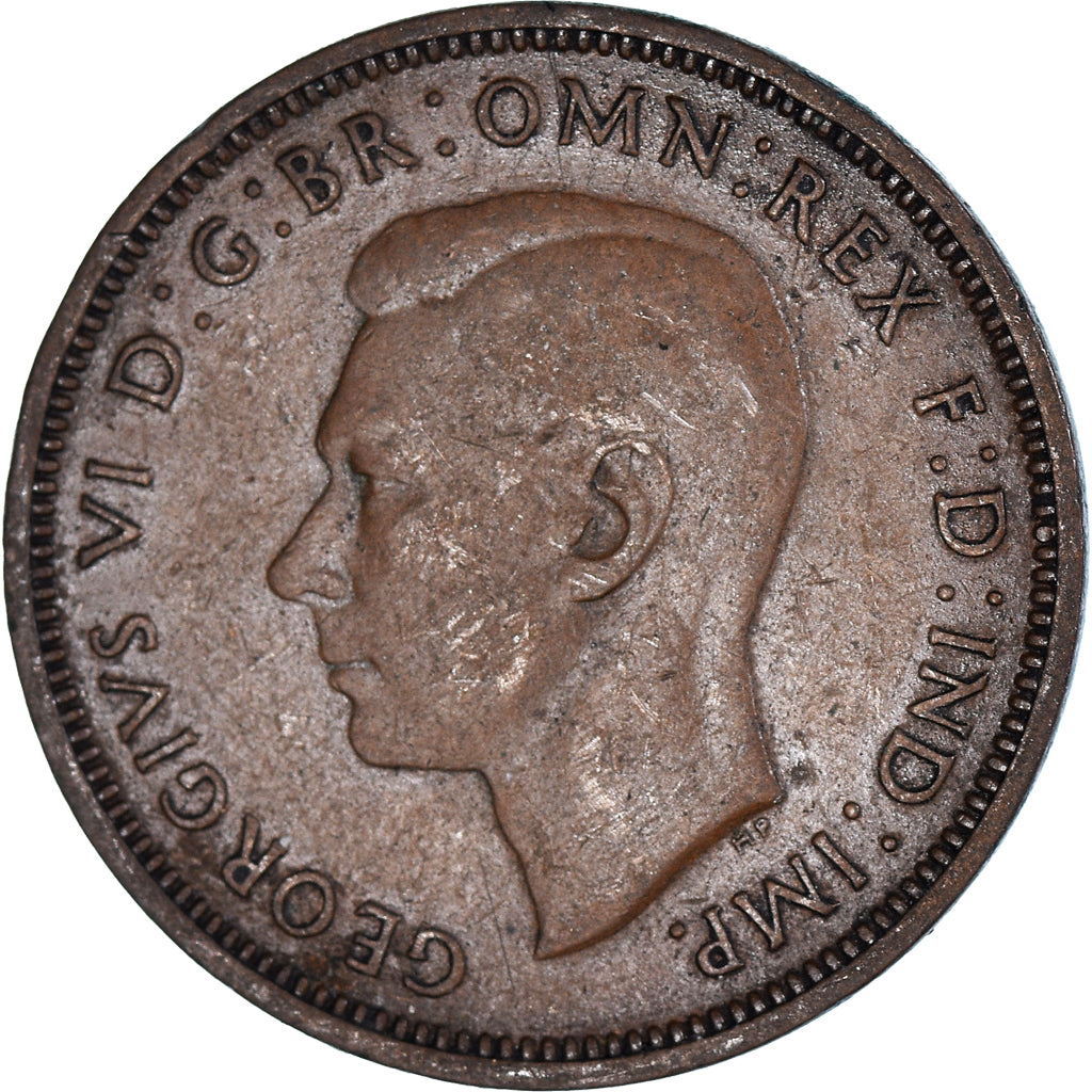 Moeda, Grã-Bretanha, 1/2 Penny, 1940