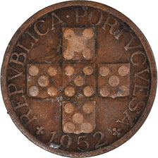 Moneta, Portugal, 20 Centavos, 1952
