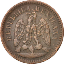 MEXICO, Centavo, 1889, Mexico City, KM #391.6, EF(40-45), Copper, 7.95