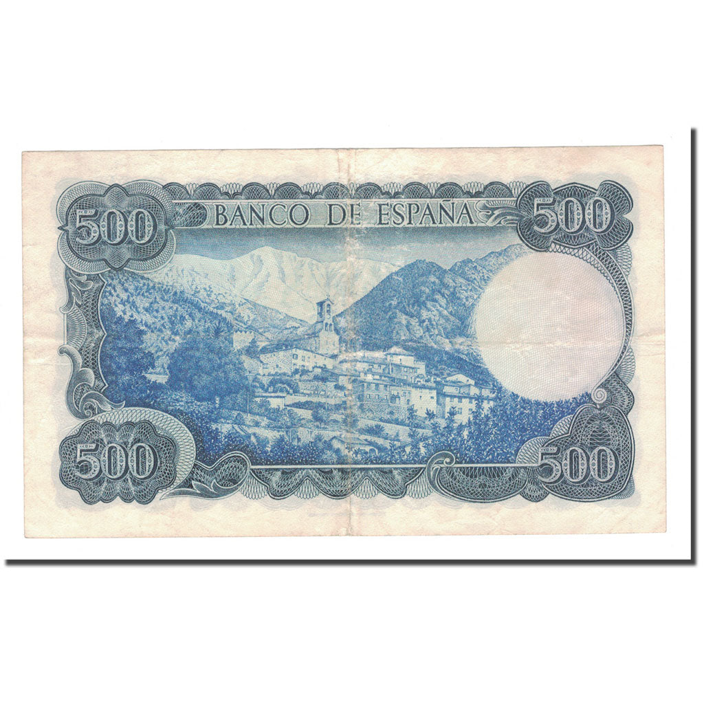 Billet, Espagne, 500 Pesetas, 1971, 1971-07-23, KM:153a, TTB