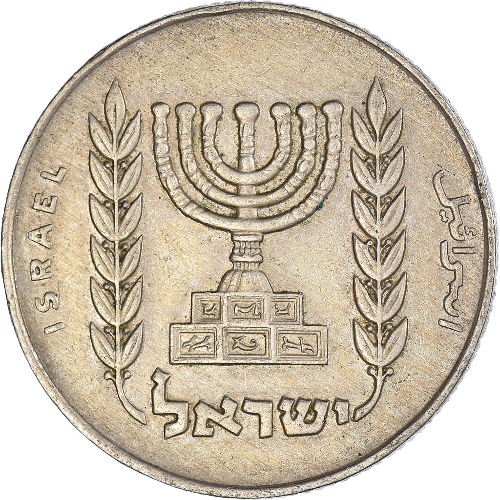 Münze, Israel, 1/2 Lira, 1966