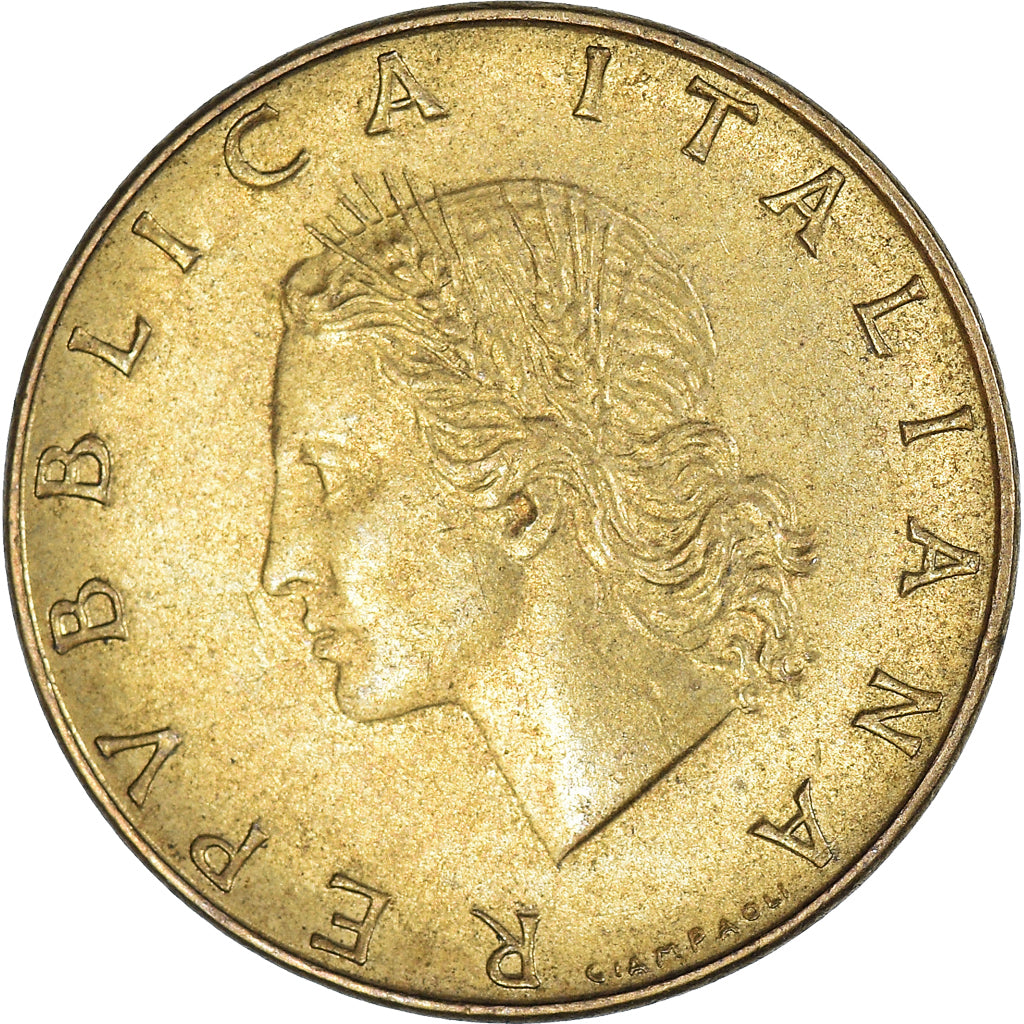 Moneta, Italia, 20 Lire, 1975