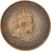 CANADA, Cent, 1907, Royal Canadian Mint, KM #8, EF(40-45), Bronze, 25.5, 5.60