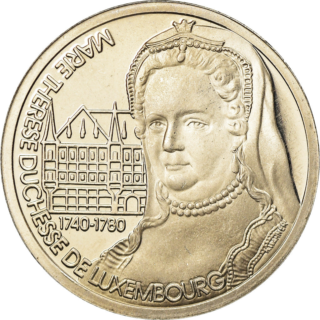 Luxembourg, Medal, 5 Ecu, Marie-Thérèse Duchesse, 1994, MS(63), Copper-nickel