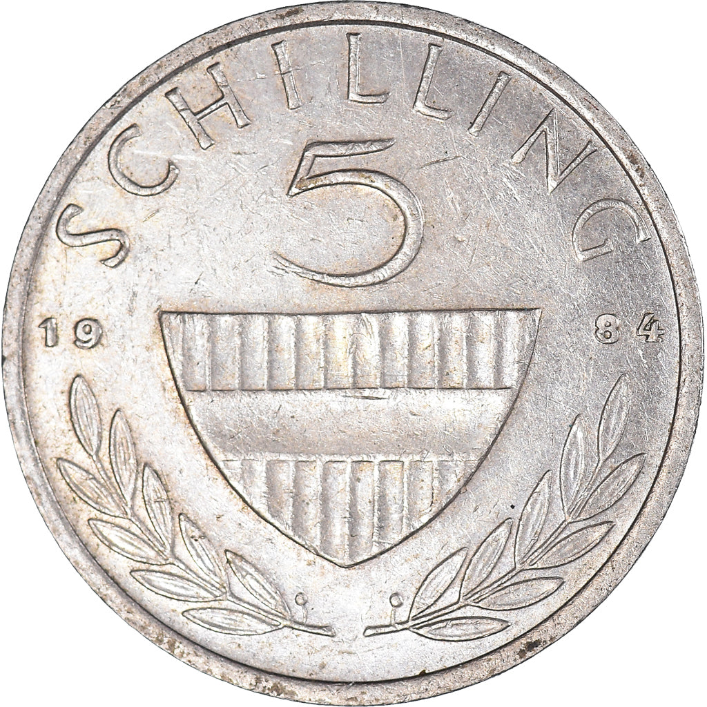 Coin, Austria, 5 Schilling, 1984