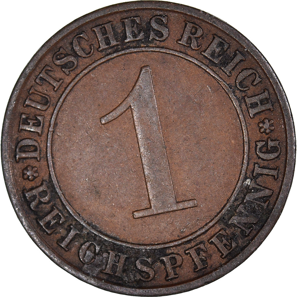 Moneta, Germania, Reichspfennig, 1928
