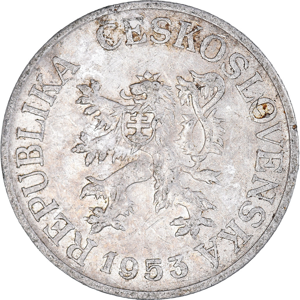 Coin, Czechoslovakia, 25 Haleru, 1953