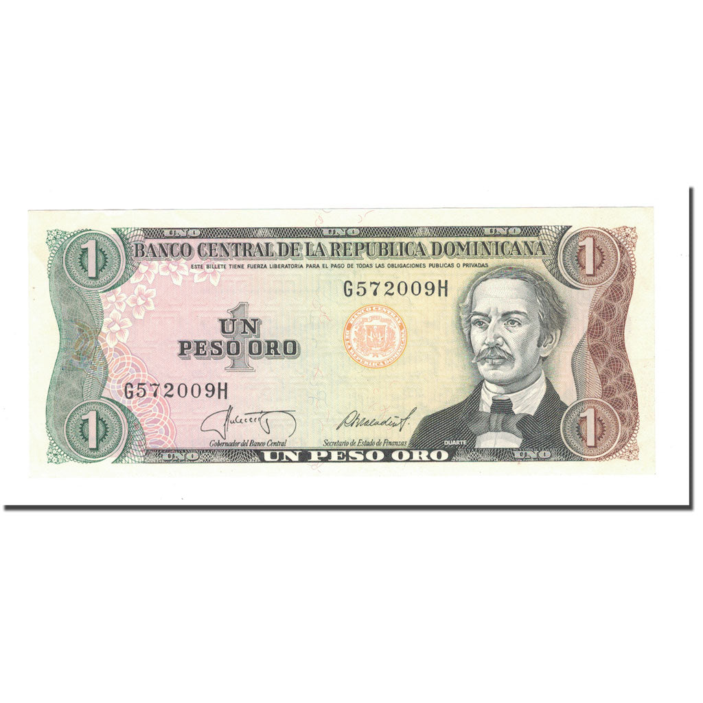 Banknote, Dominican Republic, 1 Peso Oro, 1987, KM:126a, UNC(63)