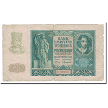 Billet, Pologne, 50 Zlotych, 1940, 1940-03-01, KM:96, B