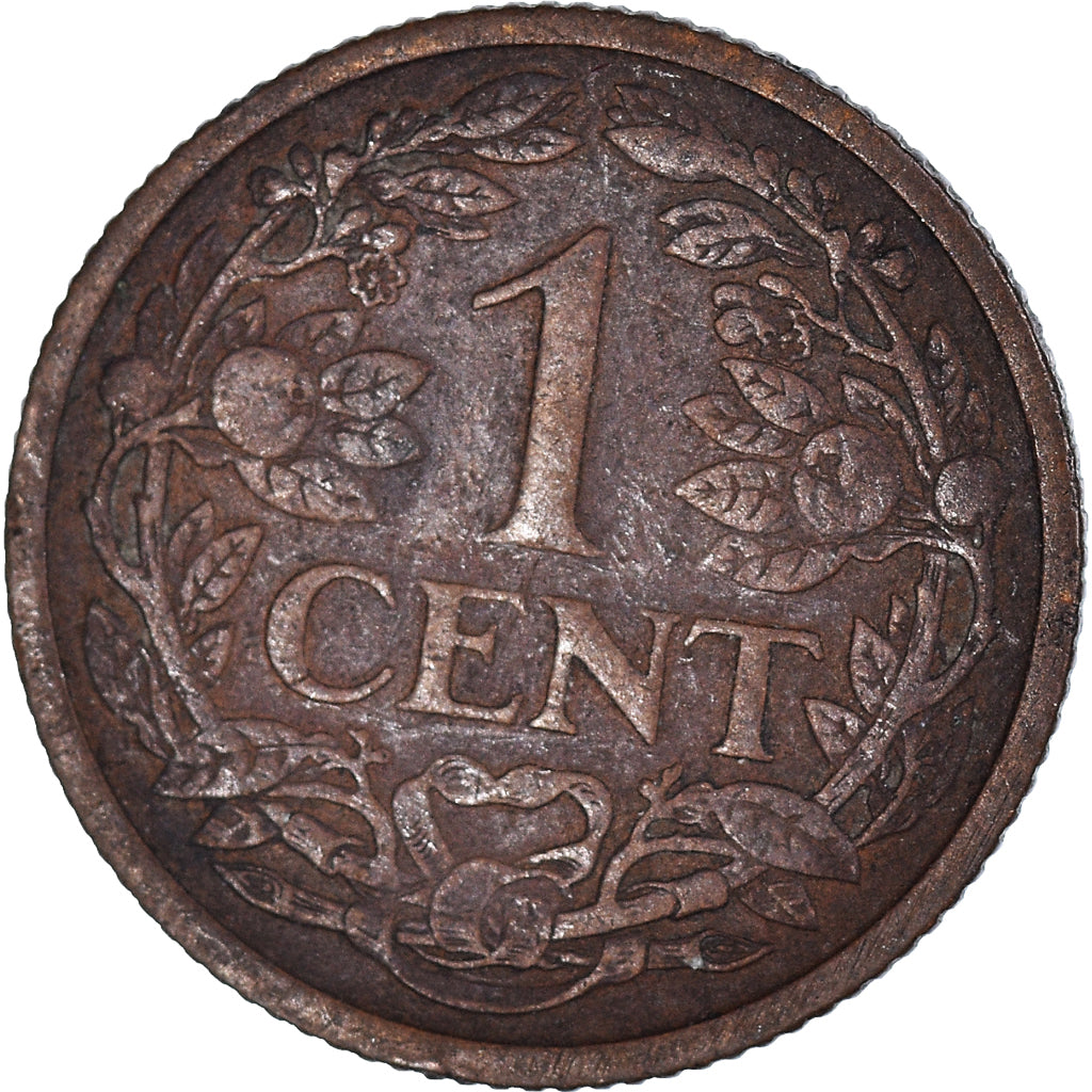 Moeda, Países Baixos, Cent, 1914