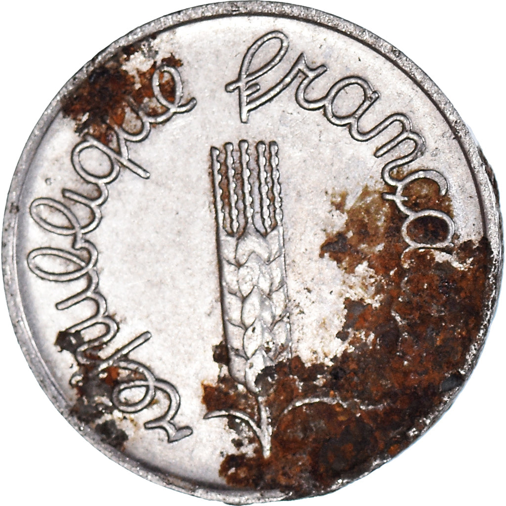 Moeda, França, 1 Centime, Undated