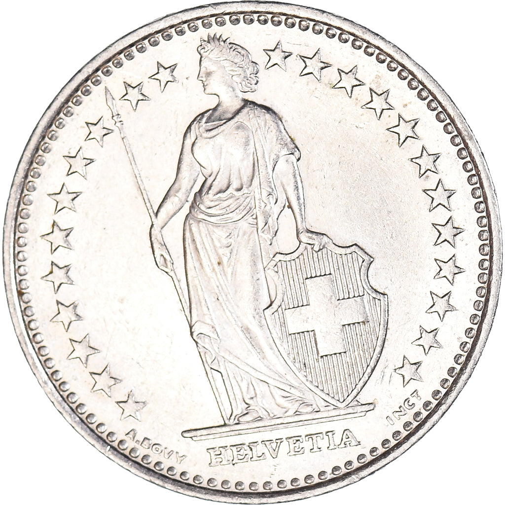 Moneda, Suiza, Franc, 2013
