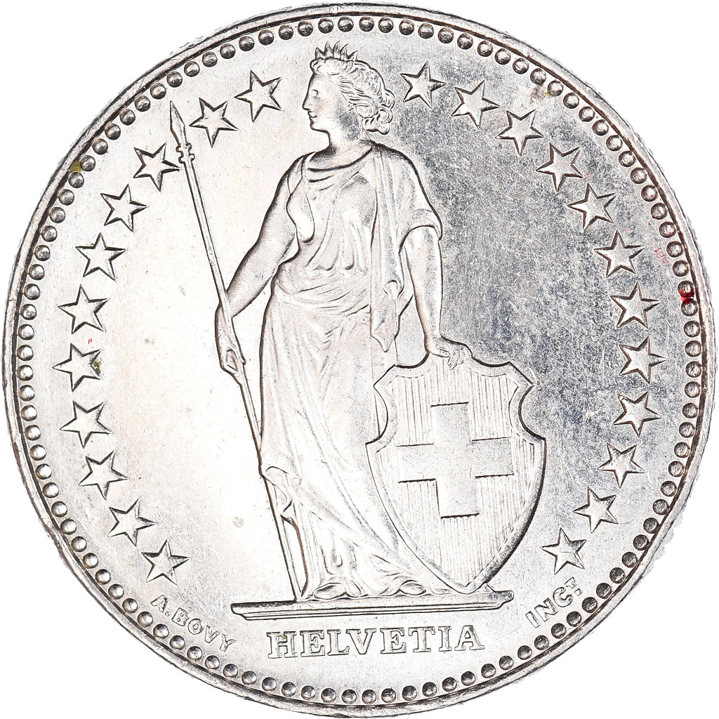 Monnaie, Suisse, 2 Francs, 2014